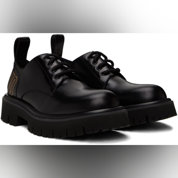 Moschino - S9 Black Combat Derbys - Picture 4 of 4